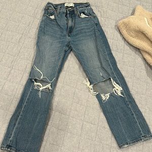 Abercrombie straight jeans